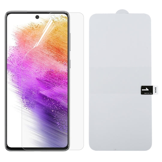 Film Hydrogel antidéflagrant protecteur plein écran pour Samsung Galaxy A73