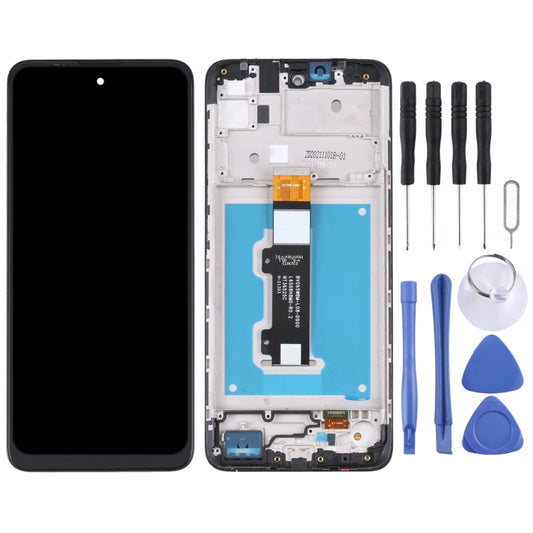 TFT LCD Screen for Motorola Moto E40 / E30 Digitizer Full Assembly with Frame - LCD Screen by buy2fix | Online Shopping UK | buy2fix