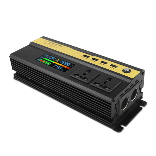 8896 1600W Car Smart Multi-functional Digital Display Inverter, Specification:12V - Modified Square Wave by buy2fix | Online Shopping UK | buy2fix