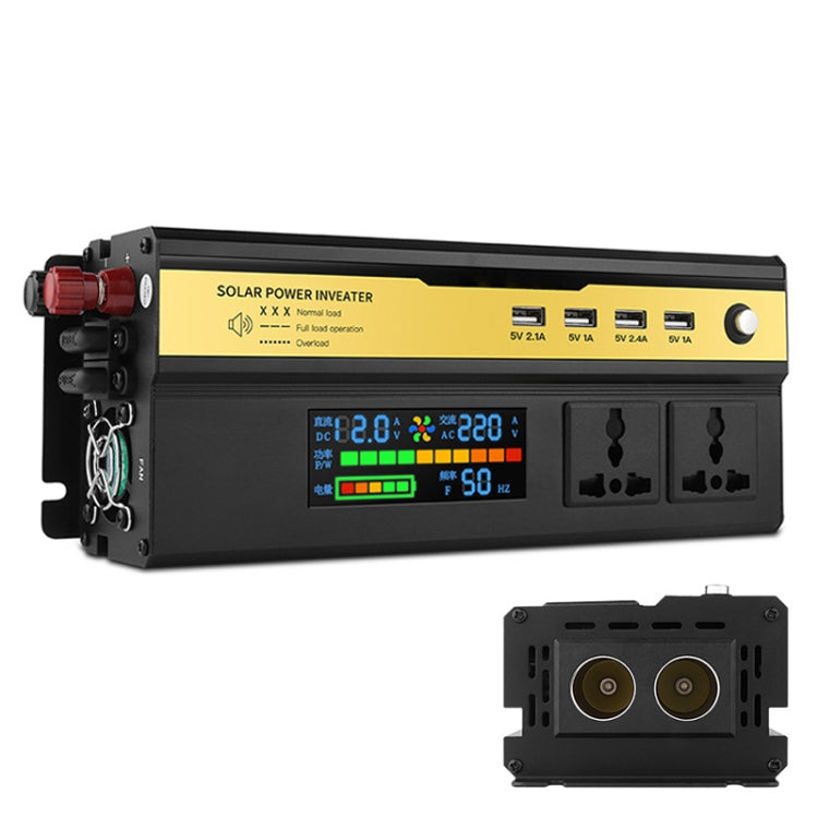 8896 2200W Car Smart Multi-functional Digital Display Inverter, Specification:12V by buy2fix