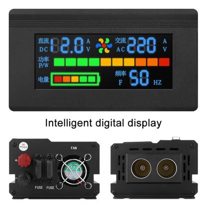 8896 2200W Car Smart Multi-functional Digital Display Inverter, Specification:12V by buy2fix
