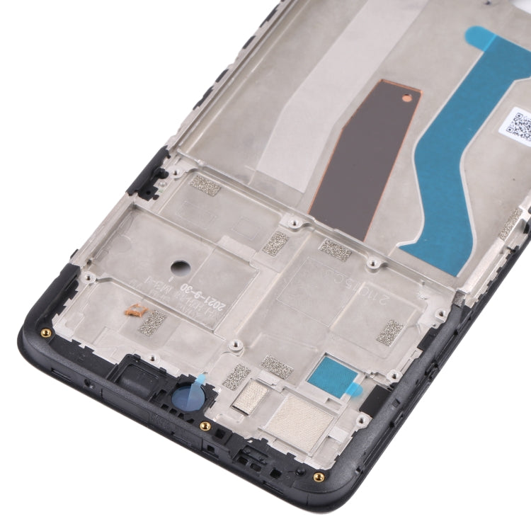 Front Housing LCD Frame Bezel Plate For Motorola Moto G51 5G - Frame Bezel Plate by buy2fix | Online Shopping UK | buy2fix