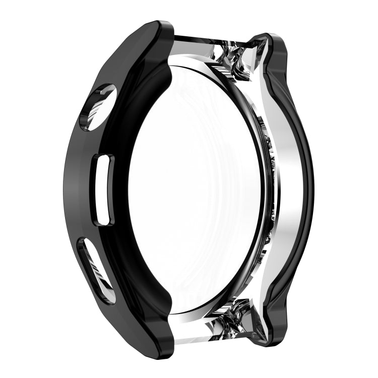 For Huawei Watch GT3 Pro 46mm Electroplating Full Coverage TPU Watch Case(Black) by buy2fix