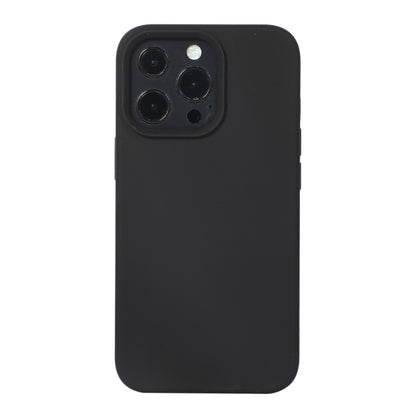 For iPhone 14 Pro Liquid Silicone Phone Case (Black) - iPhone 14 Pro Cases by buy2fix | Online Shopping UK | buy2fix