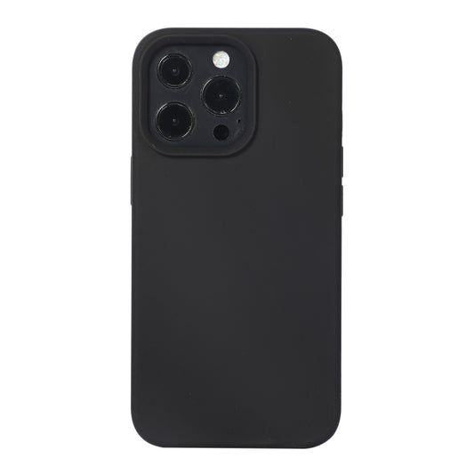 For iPhone 14 Pro Liquid Silicone Phone Case (Black) - iPhone 14 Pro Cases by buy2fix | Online Shopping UK | buy2fix