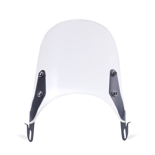 XRL-456120 Motorcycle 5-7 inch Headlight Retro Windshield(Transparent) - Others by buy2fix | Online Shopping UK | buy2fix