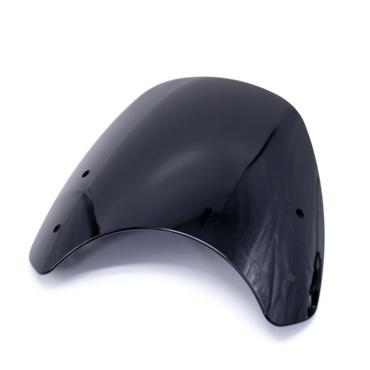 XRL-DF-7654 Motorcycle Headlight Retro Windshield for DUCATI(Black) - Others by buy2fix | Online Shopping UK | buy2fix
