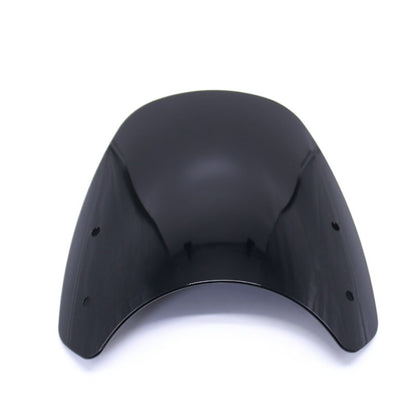 XRL-DF-7654 Motorcycle Headlight Retro Windshield for DUCATI(Black) - Others by buy2fix | Online Shopping UK | buy2fix