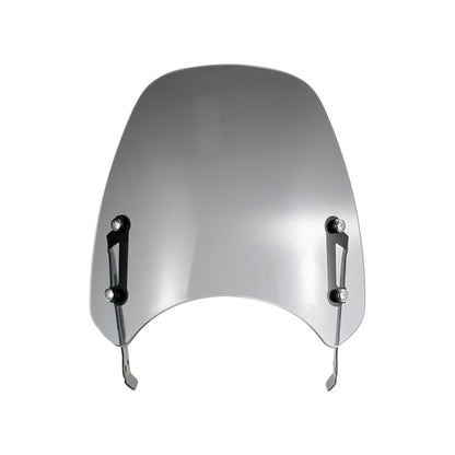 XRL-DF-7654 Motorcycle Headlight Retro Windshield for DUCATI(Transparent Grey) - Others by buy2fix | Online Shopping UK | buy2fix