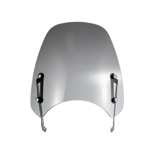 XRL-DF-7654 Motorcycle Headlight Retro Windshield for DUCATI(Transparent Grey) - Others by buy2fix | Online Shopping UK | buy2fix
