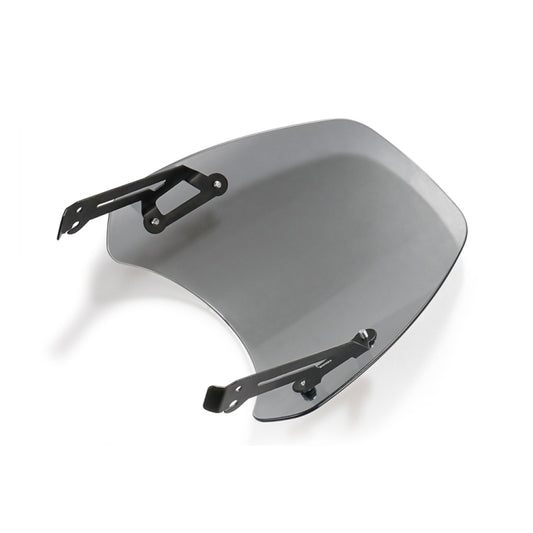 XRL-DF-7654 Motorcycle Headlight Retro Windshield for DUCATI(Transparent Grey) - Others by buy2fix | Online Shopping UK | buy2fix