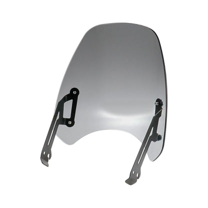 XRL-DF-7654 Motorcycle Headlight Retro Windshield for DUCATI(Transparent Grey) - Others by buy2fix | Online Shopping UK | buy2fix