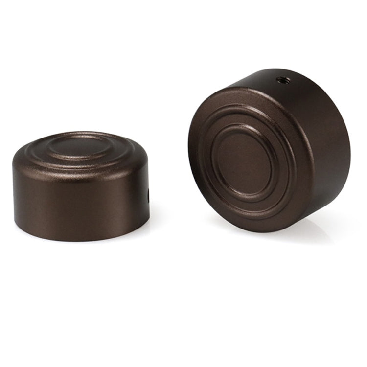 HP-A006 Motorcycle Modified Rear Axle Nut Covers Caps for Harley Sportster S(Brown) by buy2fix