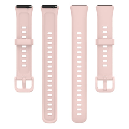 For Huawei Band 7 Silicone Watch Band(Rose Pink) - Watch Bands by buy2fix | Online Shopping UK | buy2fix
