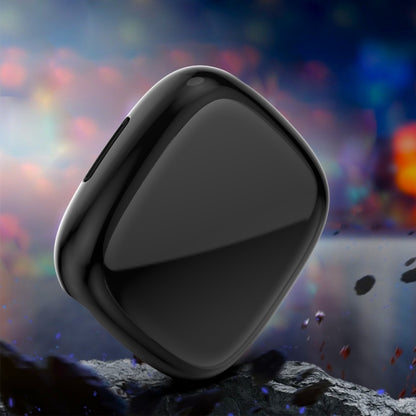 For Fitbit Versa 4 Full Coverage TPU Electroplating Watch Protective Case(Black) - Watch Cases by buy2fix | Online Shopping UK | buy2fix