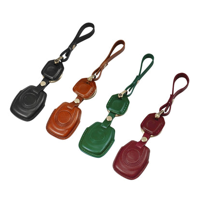 HP-A009 Motorcycle Cowhide Leather Induction Key Protective Cover for Harley Sportster S(Green) - Bags & Luggages by buy2fix | Online Shopping UK | buy2fix