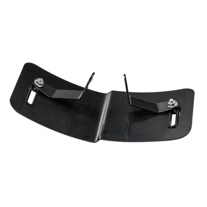 HP-DF018 Motorcycle Aluminum Alloy Front Windshield for Honda CB650R(Black + White) - Others by buy2fix | Online Shopping UK | buy2fix