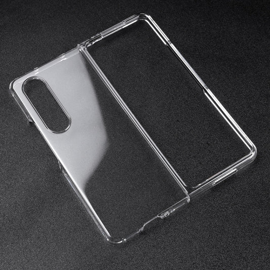 For Samsung Galaxy Z Fold4 Transparent PC Phone Case - Galaxy Z Fold4 5G Cases by buy2fix | Online Shopping UK | buy2fix