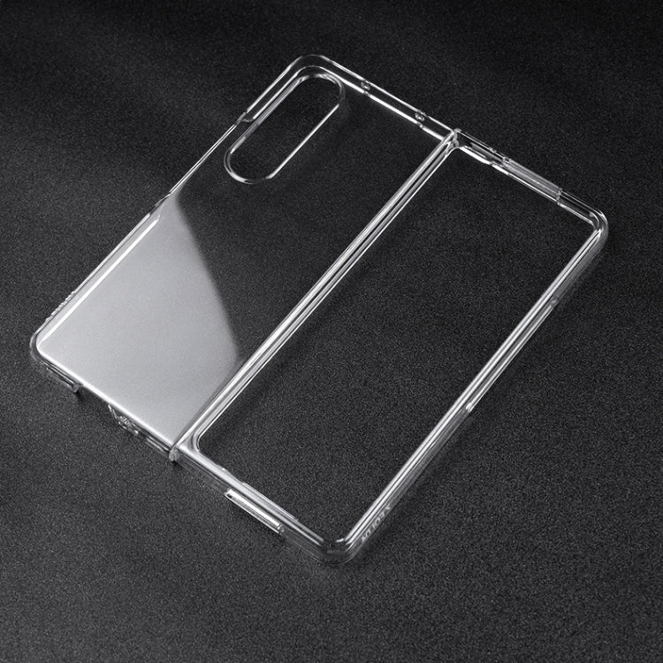 For Samsung Galaxy Z Fold4 Transparent PC Phone Case - Galaxy Z Fold4 5G Cases by buy2fix | Online Shopping UK | buy2fix