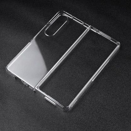 For Samsung Galaxy Z Fold4 Transparent PC Phone Case - Galaxy Z Fold4 5G Cases by buy2fix | Online Shopping UK | buy2fix