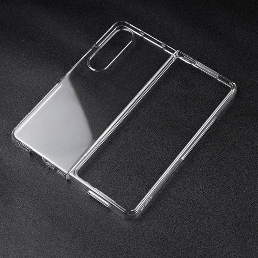 For Samsung Galaxy Z Fold4 Transparent PC Phone Case - Galaxy Z Fold4 5G Cases by buy2fix | Online Shopping UK | buy2fix