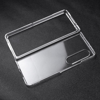 For Samsung Galaxy Z Fold4 Transparent PC Phone Case - Galaxy Z Fold4 5G Cases by buy2fix | Online Shopping UK | buy2fix