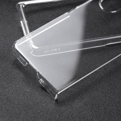 For Samsung Galaxy Z Fold4 Transparent PC Phone Case - Galaxy Z Fold4 5G Cases by buy2fix | Online Shopping UK | buy2fix