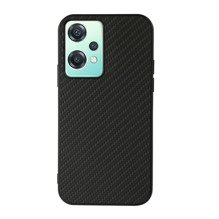 For OnePlus Nord CE 2 Lite 5G Carbon Fiber Texture Shockproof Protective Phone Case(Black) - OnePlus Cases by buy2fix | Online Shopping UK | buy2fix