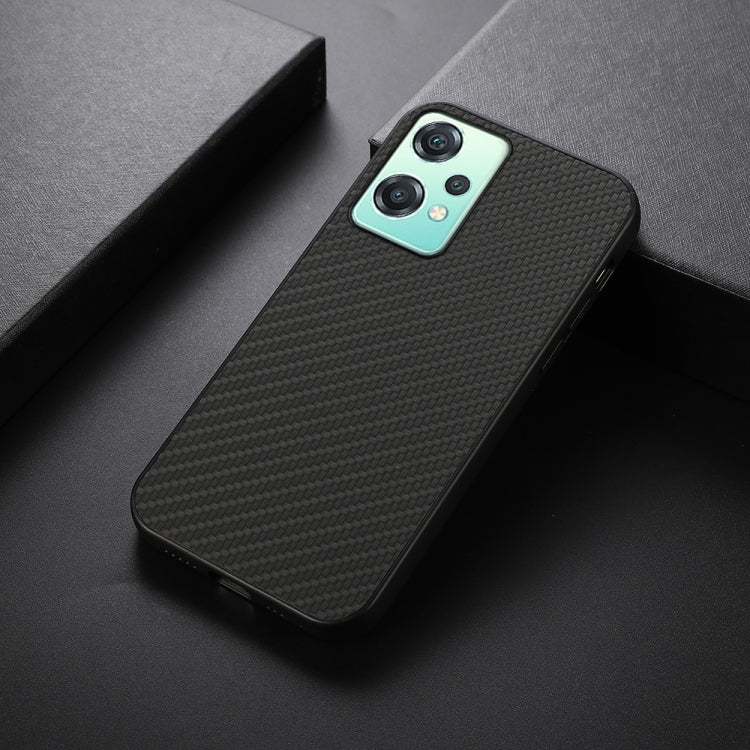 For OnePlus Nord CE 2 Lite 5G Carbon Fiber Texture Shockproof Protective Phone Case(Black) - OnePlus Cases by buy2fix | Online Shopping UK | buy2fix