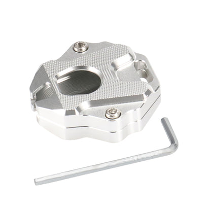 HP-Q093 Motorcycle Modified Key Shell for Honda CBR650R / CB650R / CB650F(Silver) - Others by buy2fix | Online Shopping UK | buy2fix