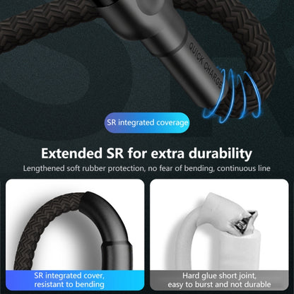 USB-C / Type-C 5A Beauty Tattoo USB Charging Cable,Cable Length: 1m(White) by buy2fix