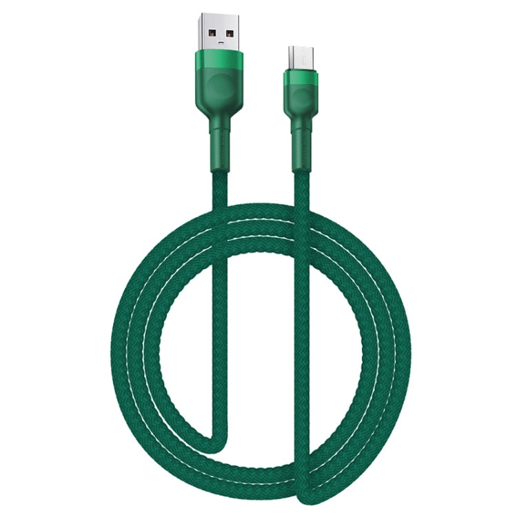 Micro USB 5A Beauty Tattoo USB Charging Cable,Cable Length: 1m(Green) by buy2fix