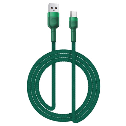 Micro USB 5A Beauty Tattoo USB Charging Cable,Cable Length: 1m(Green) by buy2fix