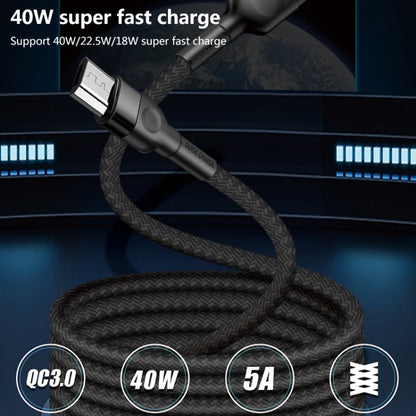Micro USB 5A Beauty Tattoo USB Charging Cable,Cable Length: 1m(Red) by buy2fix