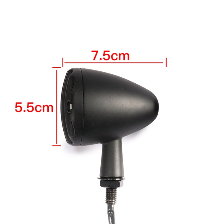 HP-Z056 1 Pair Retro Motorcycle Modified LED Turn Signal for Harley(Black) by buy2fix