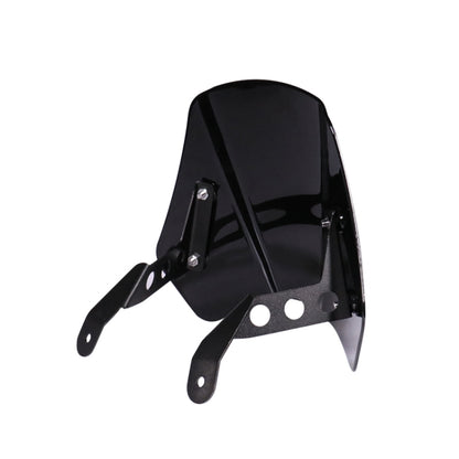 HP-DF016-B Motorcycle Front Windshield for Benelli Leoncino Trail 250(Black) by buy2fix