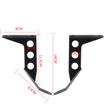 HP-DF016-B Motorcycle Front Windshield for Benelli Leoncino Trail 250(Transparent) by buy2fix