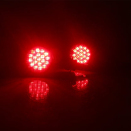 Z008 1 Pair 12V Modified Universal Motorcycle LED Turn Signal, Light Color:Red Light(Electroplating) - Turn Signal by buy2fix | Online Shopping UK | buy2fix
