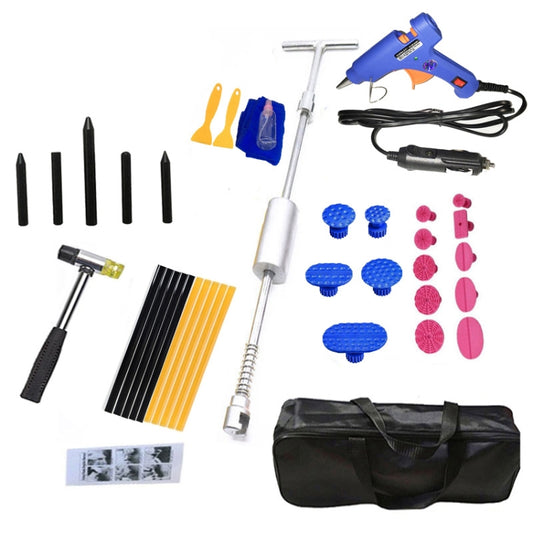37 in 1 12V Car Cigarette Lighter Plug Paintless Dent Puller - Sheet Metal Tools by buy2fix | Online Shopping UK | buy2fix