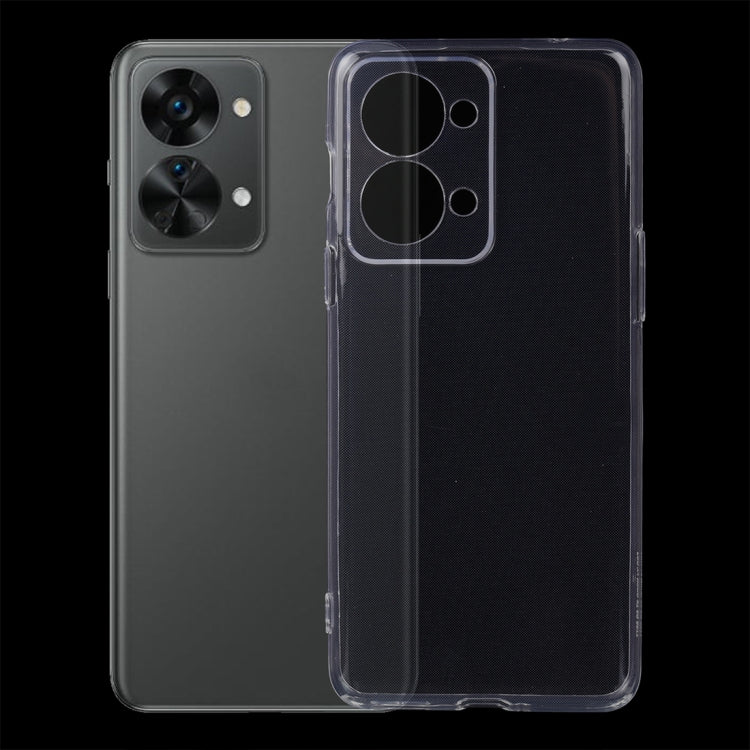 For OnePlus Nord 2T 0.75mm Ultra-thin Transparent TPU Phone Case - OnePlus Cases by buy2fix | Online Shopping UK | buy2fix