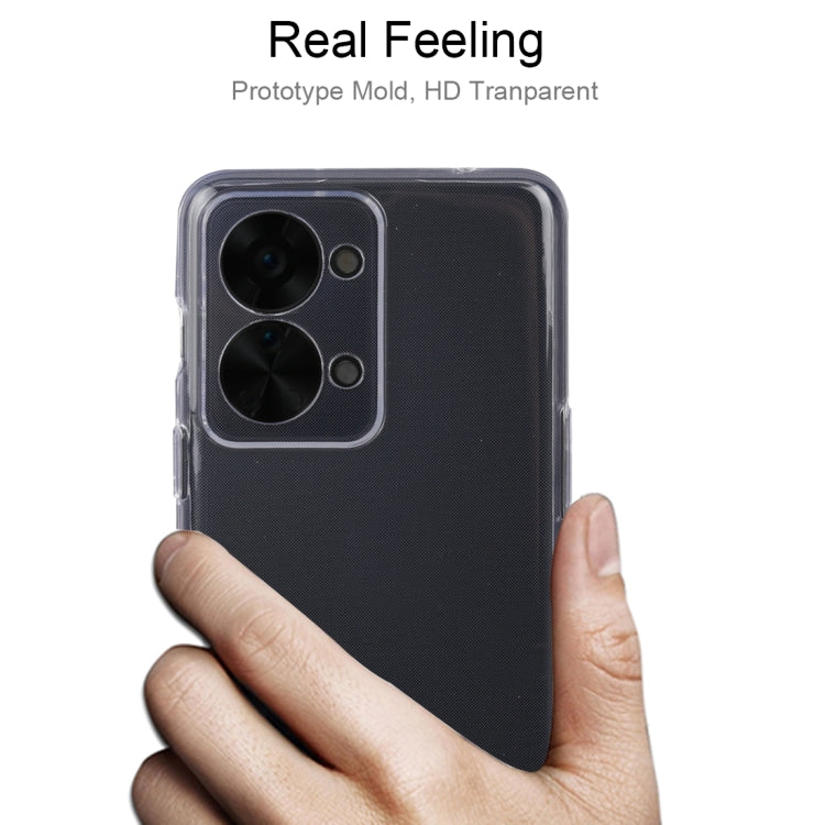 For OnePlus Nord 2T 0.75mm Ultra-thin Transparent TPU Phone Case - OnePlus Cases by buy2fix | Online Shopping UK | buy2fix