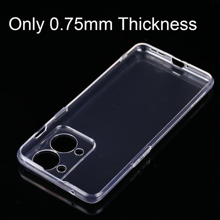 For OnePlus Nord 2T 0.75mm Ultra-thin Transparent TPU Phone Case - OnePlus Cases by buy2fix | Online Shopping UK | buy2fix