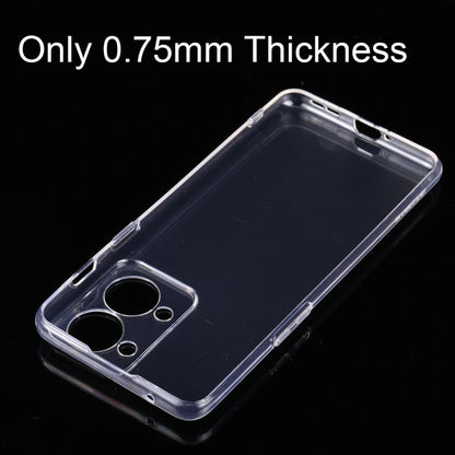 For OnePlus Nord 2T 0.75mm Ultra-thin Transparent TPU Phone Case - OnePlus Cases by buy2fix | Online Shopping UK | buy2fix