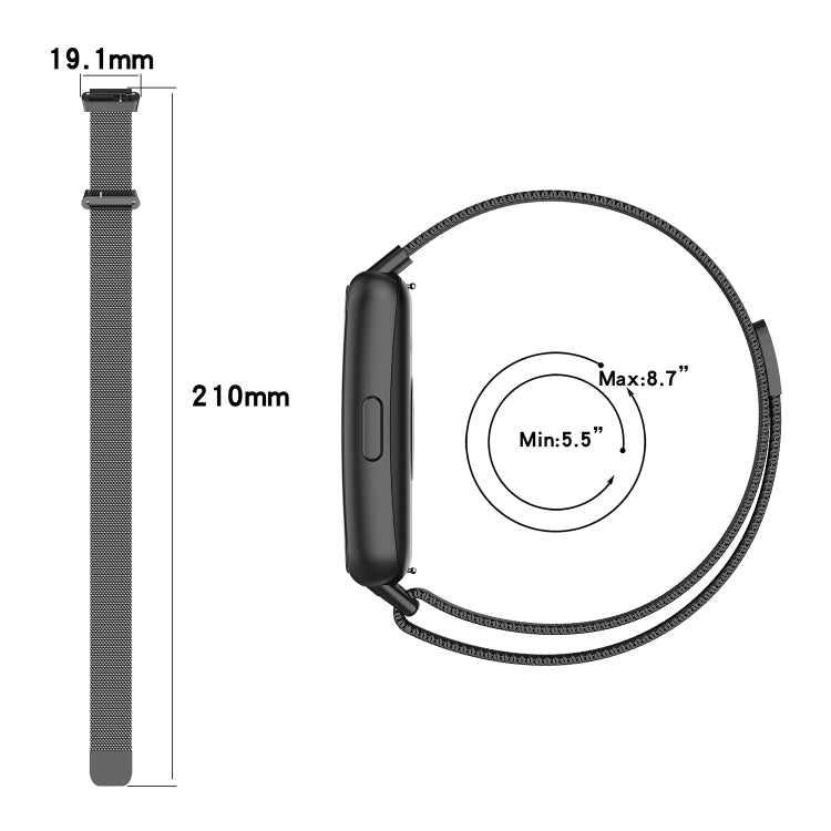 For Huawei Band 7 / 7 NFC Milan Metal Magnetic Watch Band(Colorful) by buy2fix