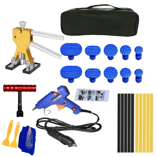 27 in 1 12V Car Cigarette Lighter Plug Paintless Dent Puller - Sheet Metal Tools by buy2fix | Online Shopping UK | buy2fix