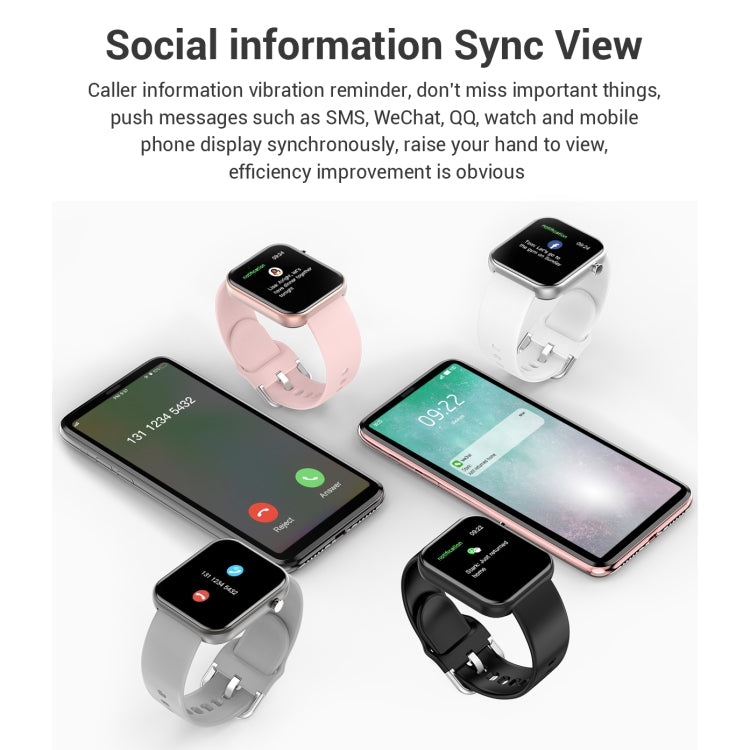 Z11 1.54 inch IPS Screen Smart Watch, Support Sleep Monitor / Bluetooth Photograph / Heart Rate Monitor / Blood Pressure Monitoring(Black) by buy2fix