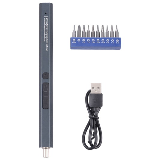 12 in 1 Type-C Port Rechargeable Cordless Electric Screwdriver Set - Screwdriver Set by buy2fix | Online Shopping UK | buy2fix