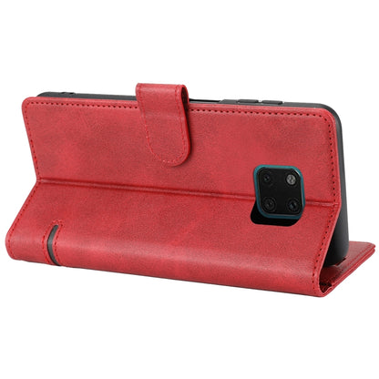 For Huawei Mate 20 Pro Classic Wallet Flip Leather Phone Case(Red) - Huawei Cases by buy2fix | Online Shopping UK | buy2fix
