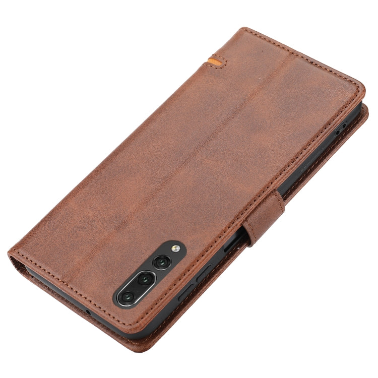 For Huawei P20 Pro Classic Wallet Flip Leather Phone Case(Brown) - Huawei Cases by buy2fix | Online Shopping UK | buy2fix