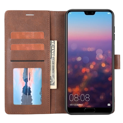 For Huawei P20 Pro Classic Wallet Flip Leather Phone Case(Brown) - Huawei Cases by buy2fix | Online Shopping UK | buy2fix